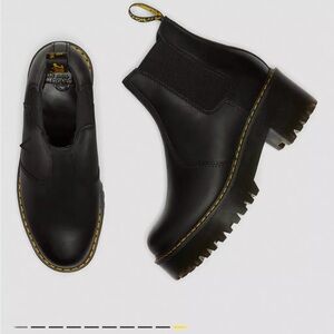 Dr. Martens Black Platform Shoes